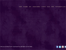 Tablet Screenshot of dangrevasphoto.com